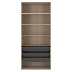 Caisson effet chêne GoodHome Atomia H. 187,5 x L. 100 x P. 45 cm