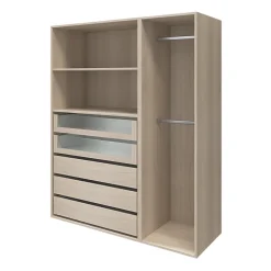 Caisson effet chêne GoodHome Atomia H. 187,5 x L. 100 x P. 58 cm