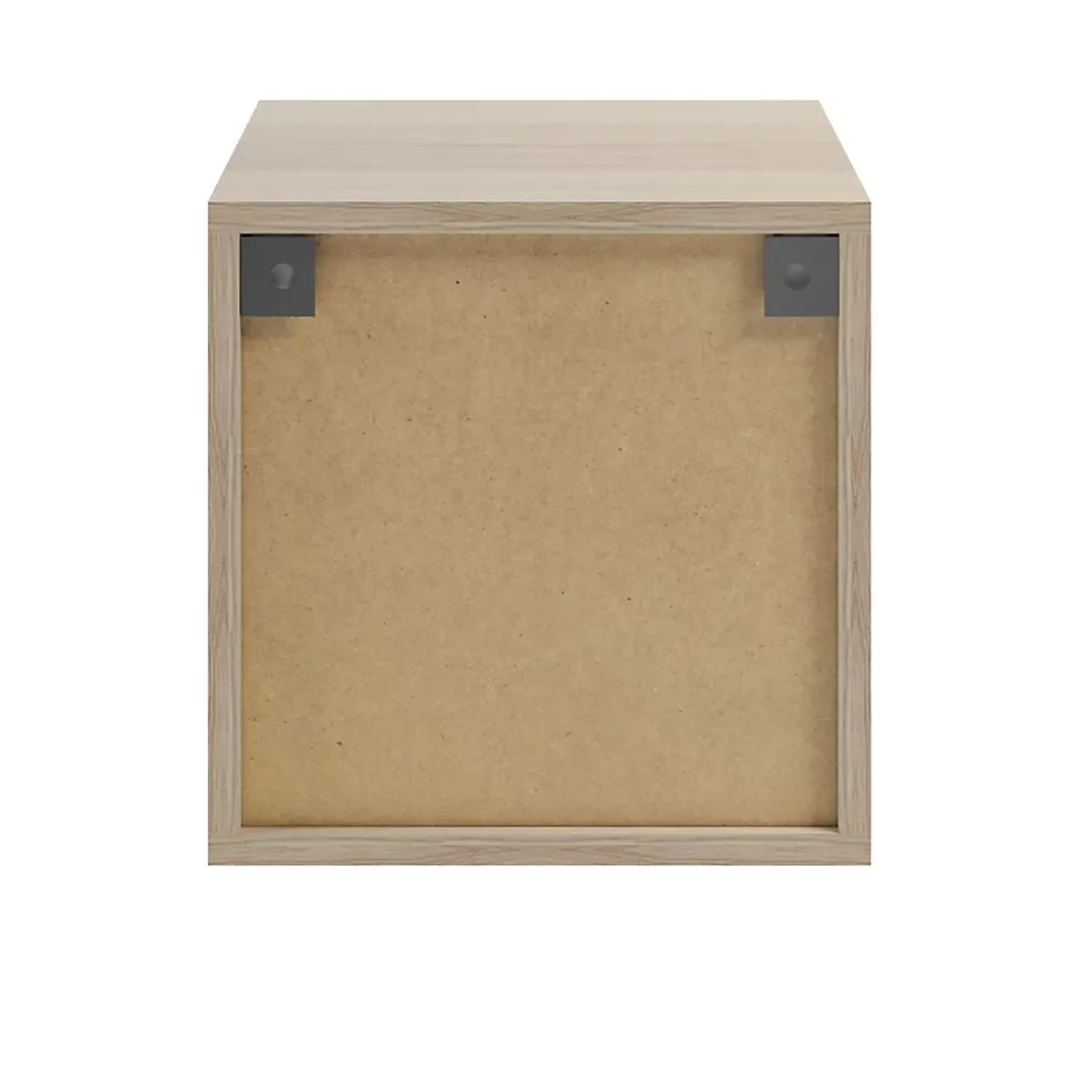 Caisson effet chêne GoodHome Atomia H. 37,5 x L. 37,5 x P. 35 cm