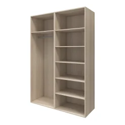 Caisson effet chêne GoodHome Atomia H. 225 x L. 75 x P. 58 cm
