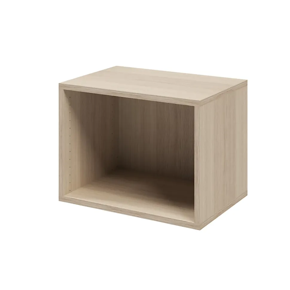 Caisson effet chêne GoodHome Atomia H. 37,5 x L. 50 x P. 35 cm