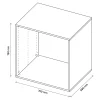 Caisson effet chêne GoodHome Atomia H. 75 x L. 75 x P. 58 cm