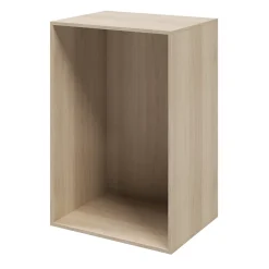 Caisson effet chêne GoodHome Atomia H. 112,5 x L. 75 x P. 58 cm