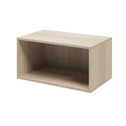 Caisson effet chêne GoodHome Atomia H. 37,5 x L. 75 x P. 45 cm