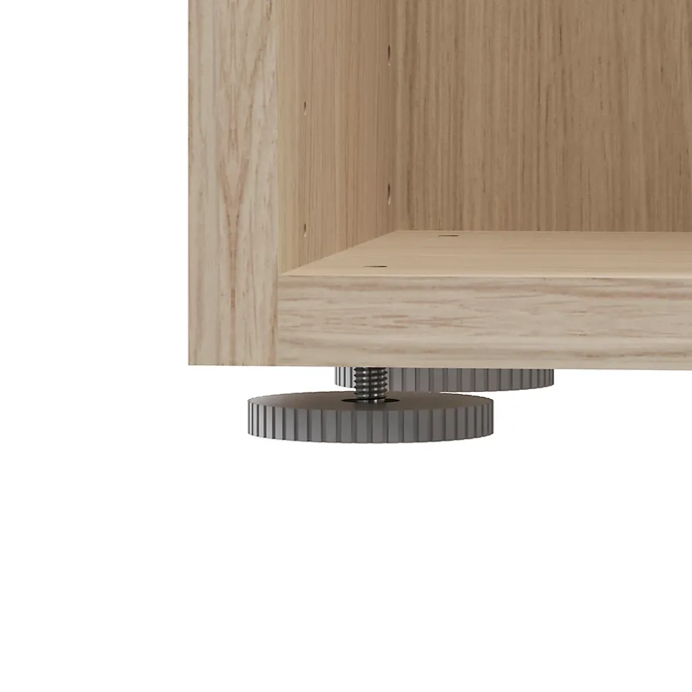 Caisson effet chêne GoodHome Atomia H. 112,5 x L. 75 x P. 35 cm