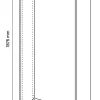 Caisson effet chêne grisé GoodHome Atomia H. 187,5 x L. 75 x P. 35 cm