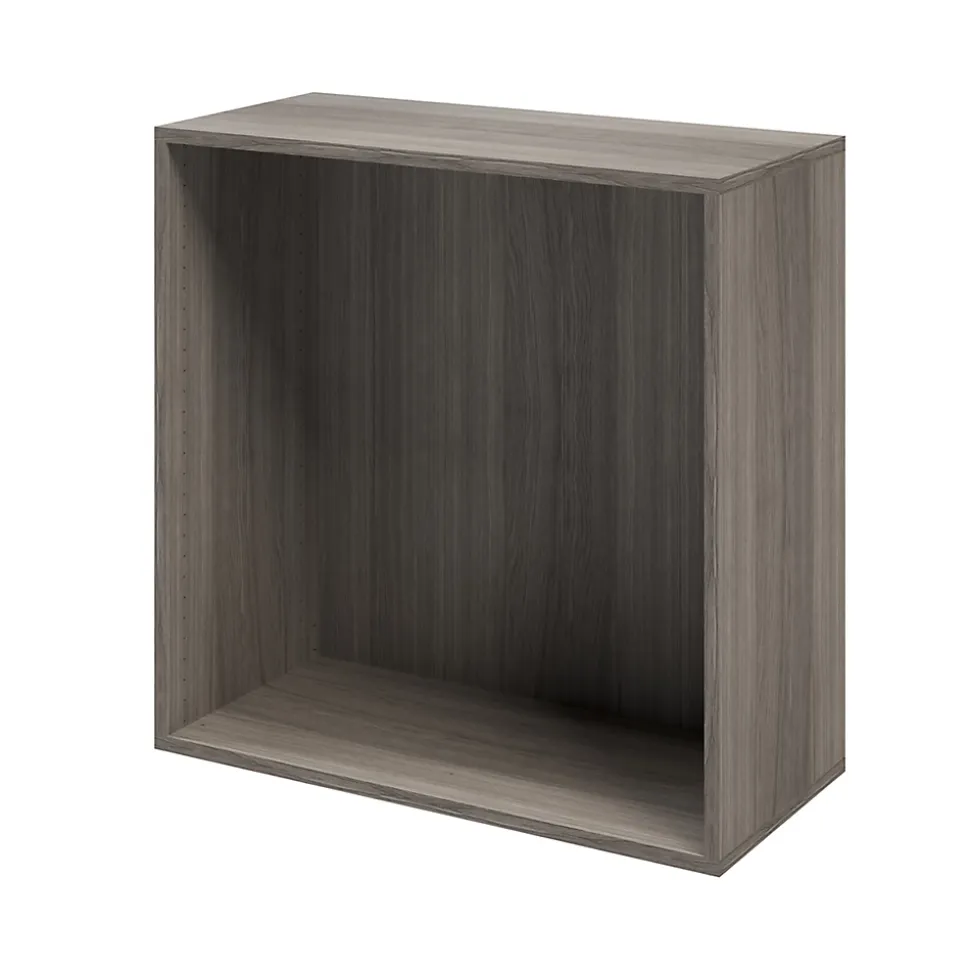 Caisson effet chêne grisé GoodHome Atomia H. 75 x L. 75 x P. 35 cm