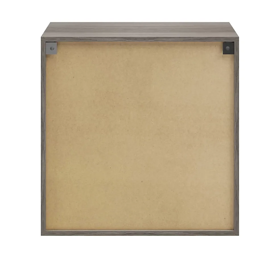 Caisson effet chêne grisé GoodHome Atomia H. 75 x L. 75 x P. 35 cm