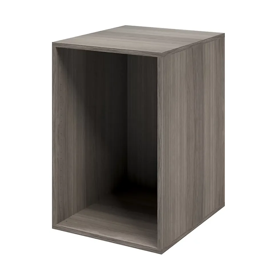 Caisson effet chêne grisé GoodHome Atomia H. 75 x L. 50 x P. 58 cm