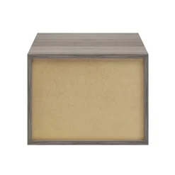 Caisson effet chêne grisé GoodHome Atomia H. 37,5 x L. 50 x P. 45 cm