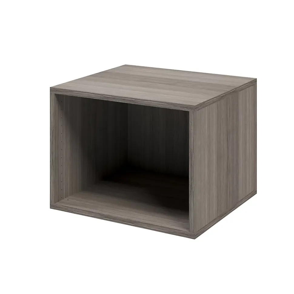 Caisson effet chêne grisé GoodHome Atomia H. 37,5 x L. 50 x P. 45 cm