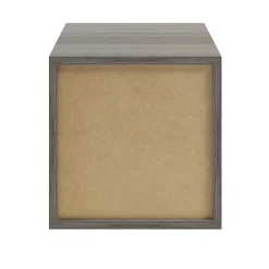 Caisson effet chêne grisé GoodHome Atomia H. 37,5 x L. 37,5 x P. 45 cm