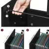 Caisson Mobile, Classeur, 2 Tiroirs, Support Imprimante Meuble de Bureau Verrouillable pour Documents au Format A4