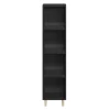 Caisson noir GoodHome Atomia H. 37 x L. 37 x P. 35 cm