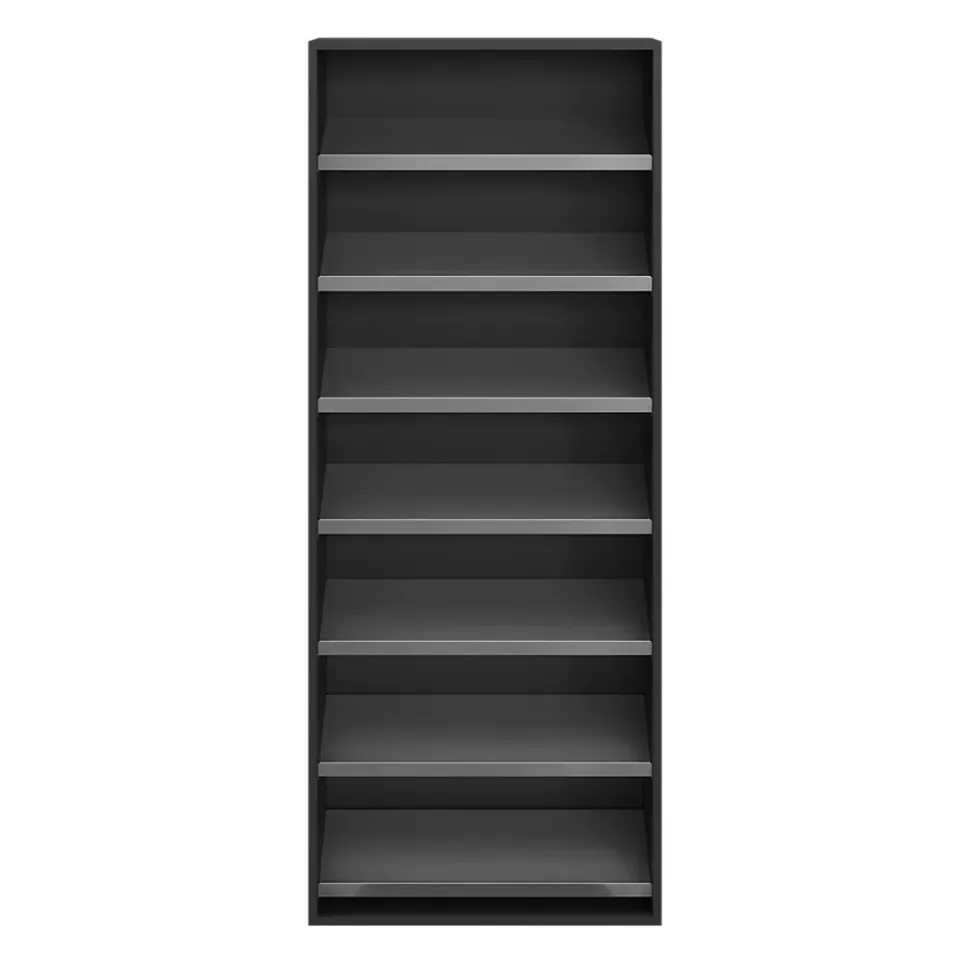 Caisson noir GoodHome Atomia H. 187,5 x L. 75 x P. 35 cm