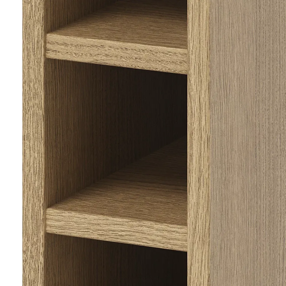 Caisson range bouteilles GoodHome Caraway Chêne H. 90 cm x l. 15 cm