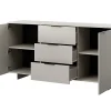 Canterbury - buffet bas - beige - 3 tiroirs et 2 portes - 180 cm - Best Mobilier