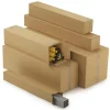 Carton d'emballage allongé 80 x 10 x 10 cm - Double cannelure
