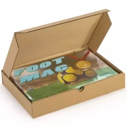 Carton d'emballage plat 46 x 36 x 5 cm - Simple cannelure