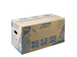 Cartons de déménagement 50 kg Mottez H. 40 x L. 50 x l. 80 cm, lot de 15