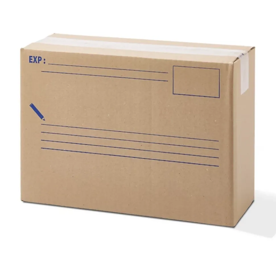 Cartons d'expédition 10 kg Mottez H. 25 x L. 12 x l. 35 cm, lot de 20