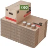Cartons déménagement premium 54L (60 x 30 x 30 cm) et adhésifs offerts
