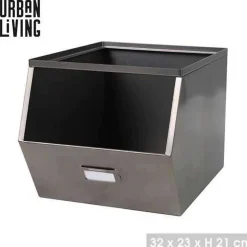Casier de rangement avec étiquette