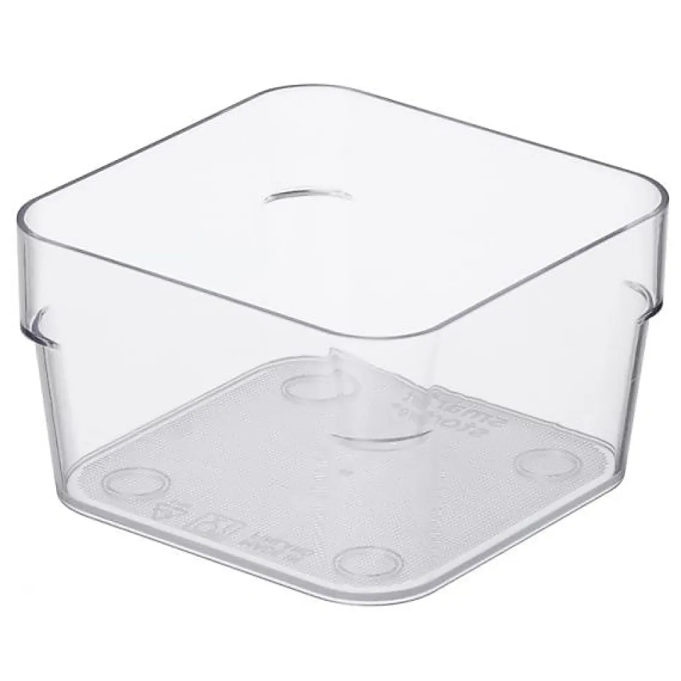 Casiers modulables transparents pour tiroir - 10 x 10 x 6 cm