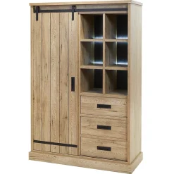 CEDRA - Argentier Multi-Rangements Industriel avec Leds