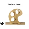 Cepcurva Range Bouteilles En Bois Pour 3 Bouteilles / Chêne