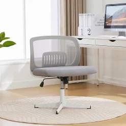 Chaise Bureau Sans Accoudoirs, Pivotante , Réglable
