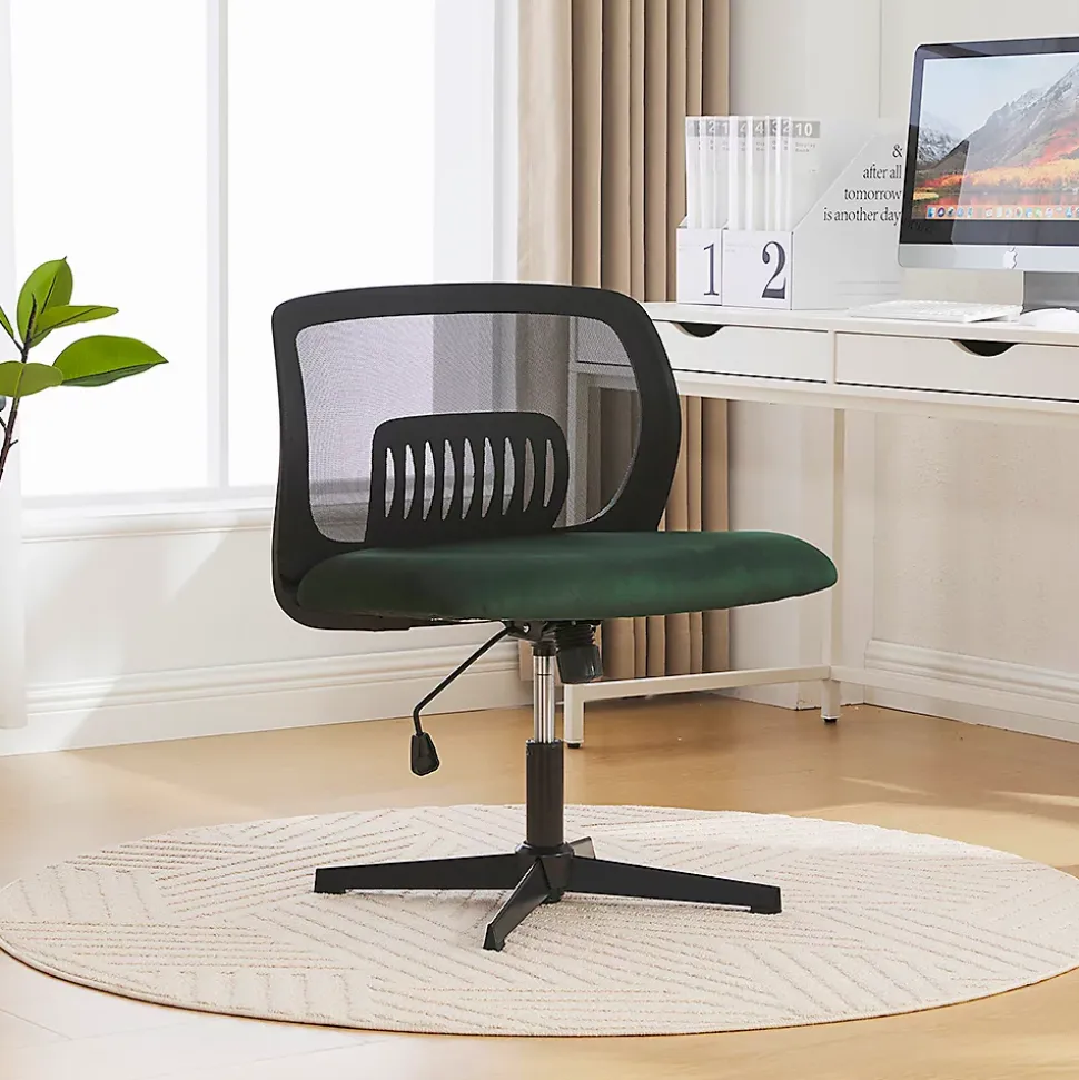 Chaise Bureau Sans Accoudoirs, Pivotante , Réglable