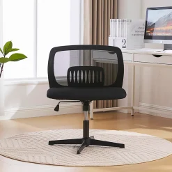 Chaise Bureau Sans Accoudoirs, Pivotante , Réglable