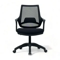 Chaise de bureau à roulettes Solange
