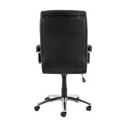 Chaise de bureau à roulettes Ben - Noir