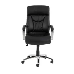 Chaise de bureau à roulettes Ben - Noir