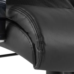 Chaise de bureau à roulettes Ben - Noir