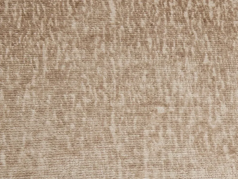Chaise de bureau - Velours - Beige - Hauteur réglable - NAODY