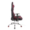 Chaise de bureau CLP Limit XM tissu noir rouge ergonomique