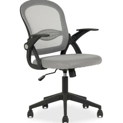 Chaise de bureau ergonomique EREN réglable en tissu mesh - Gris