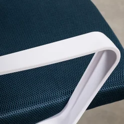 Chaise de bureau PERTH - Gris-bleu