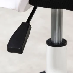 Chaise de bureau PERTH, Pivotante et réglable en hauteur, Tissu mesh, Avec accoudoirs, Noir