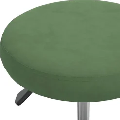 Chaise de bureau pivotante vert foncé velours vidaXL
