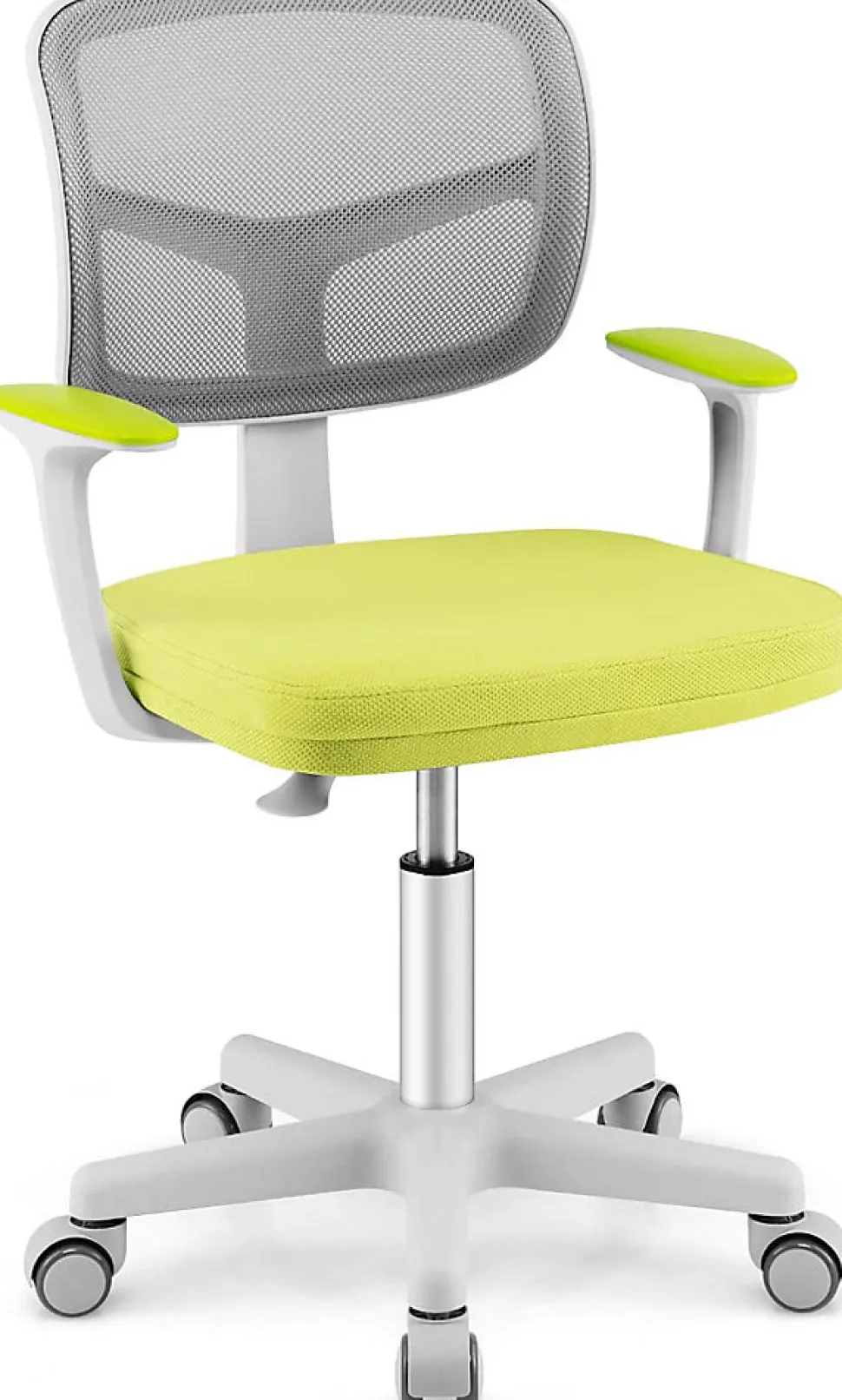 Chaise de Bureau pour Enfant Chaise Étude avec Dossier Ergonomique et Siège Pivotant