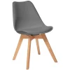 Chaise de table Baya Atmosphera H.81 cm gris