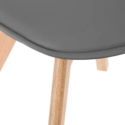 Chaise de table Baya Atmosphera H.81 cm gris