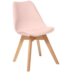 Chaise de table Baya Atmosphera H.81 cmrose clair