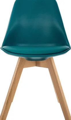 Chaise de table Baya Atmosphera H.81 cm bleu canard
