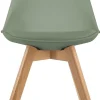 Chaise de table Baya Atmosphera H.81 cm vert kaki