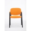 Chaise de visiteur Ken Pro en tissu - Orange - 1 place - Adulte - Contemporain - Design